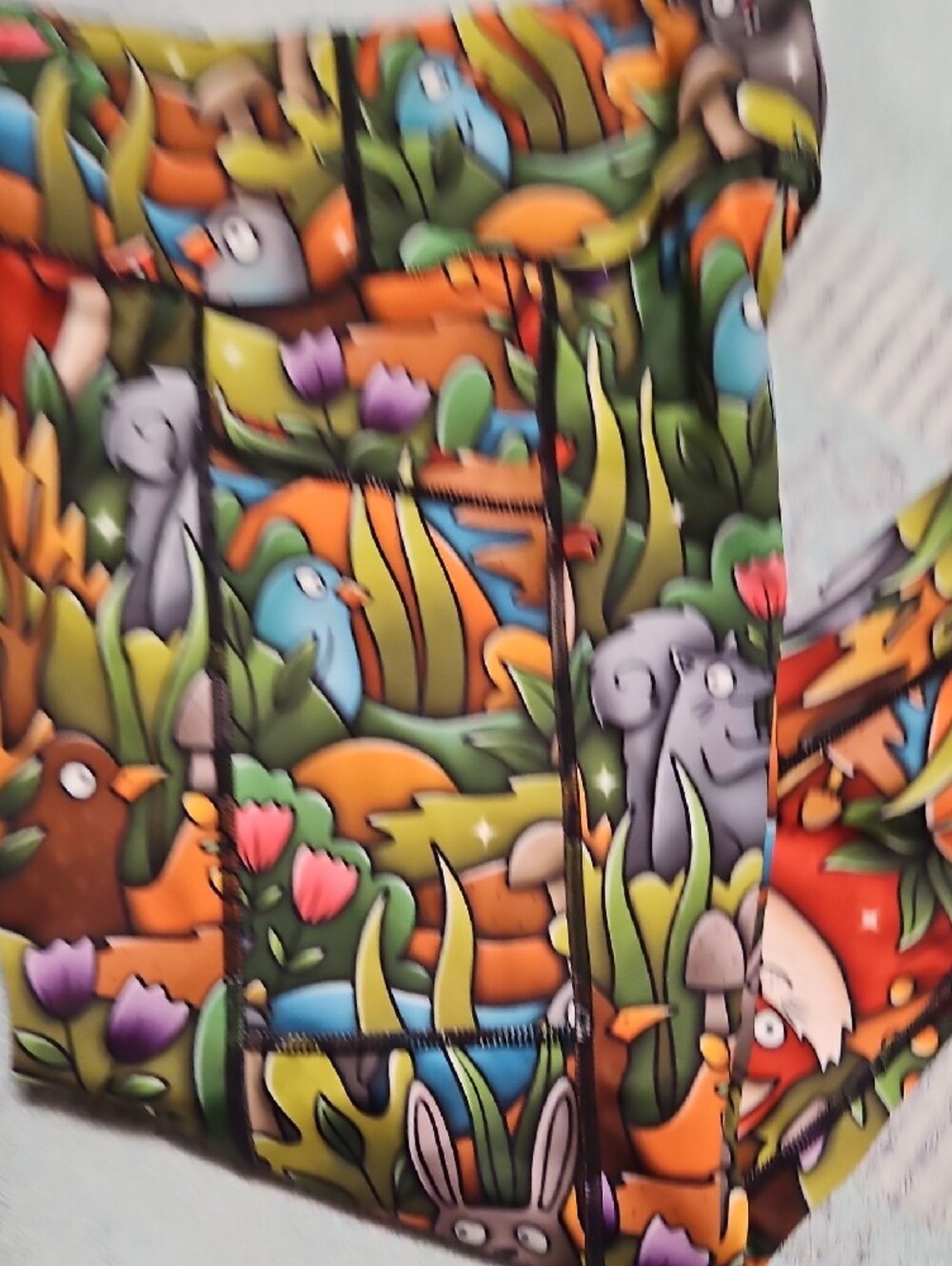 Constantly Varied Gear Multicolor Woodland Animal Capris - Picture 4 of 5